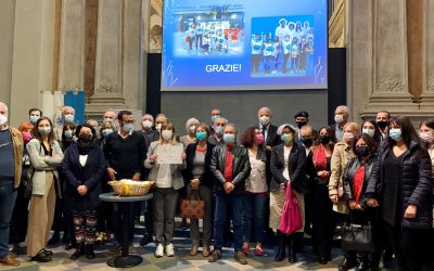Hub vaccinale di Brescia, premiati 390 volontari