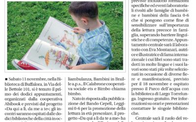 ARTICOLO GIORNALE DI BRESCIA 11/11/2023