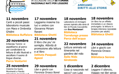 CALENDARIO LABORATORI SETTIMANA NAZIONALE NATI PER LEGGERE