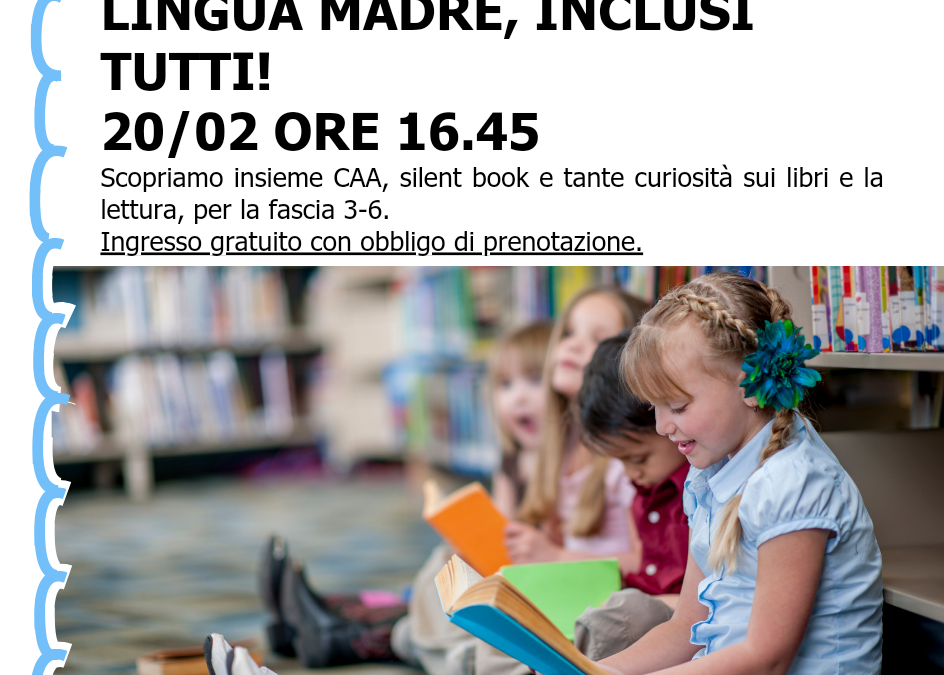 📚 LINGUA MADRE, INCLUSI TUTTI!